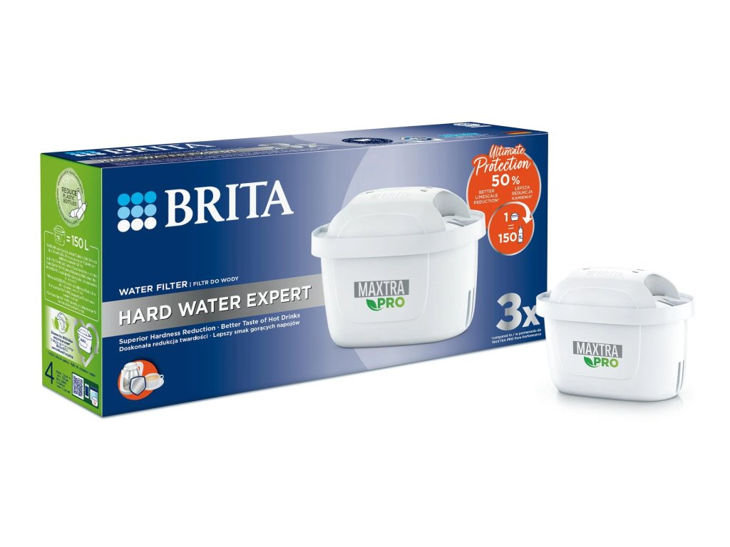 BRITA Maxtra Pro Hard Water Expert – patrony do konvic