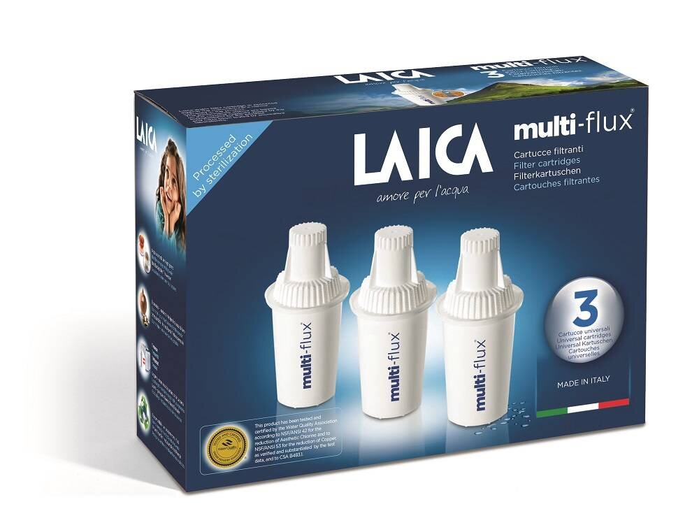 LAICA Classic Multiflux – balení 3 ks