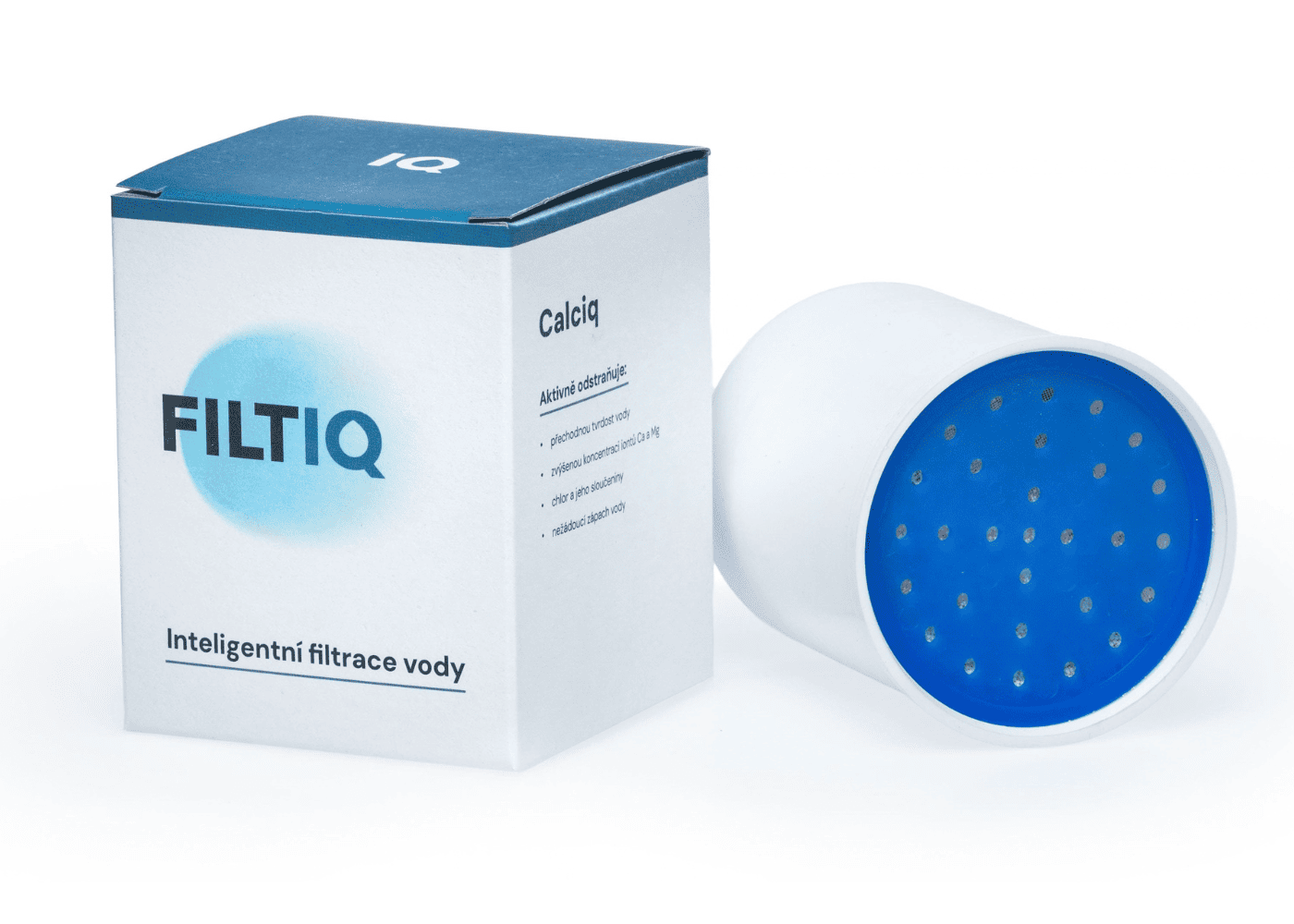 FILTIQ CALCIQ – filtrační vložky OASA a Diona na tvrdost vody, 2 ks, dříve modrá VD3