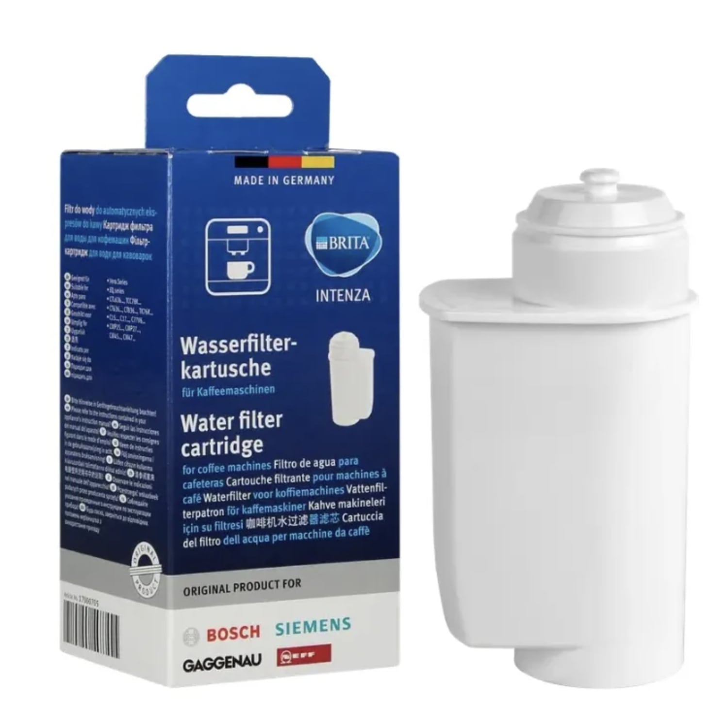 Vodní filtr BRITA Intenza pro kávovary Bosch a Siemens