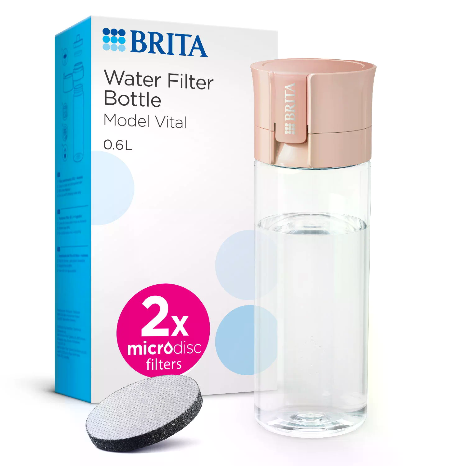 BRITA Fill & Go Vital růžová – hlavní foto