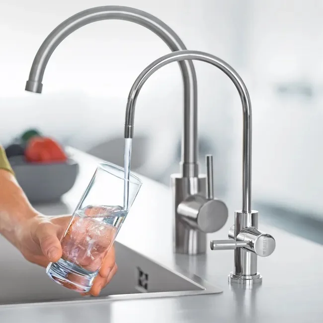 Schéma připojení Brita mypure P1 na stávající baterii