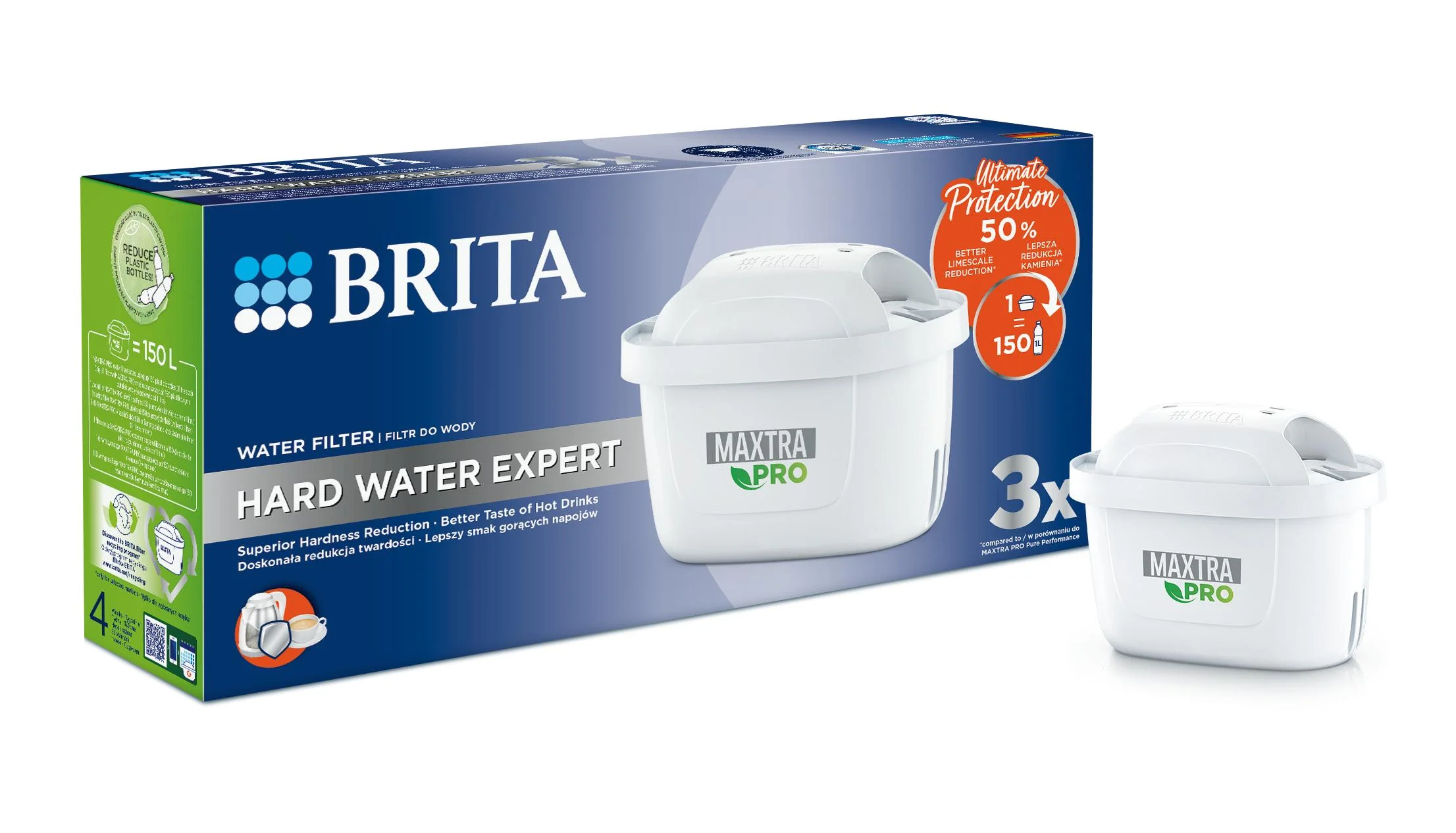 Brita Maxtra Pro Hard Water Expert – 3 ks