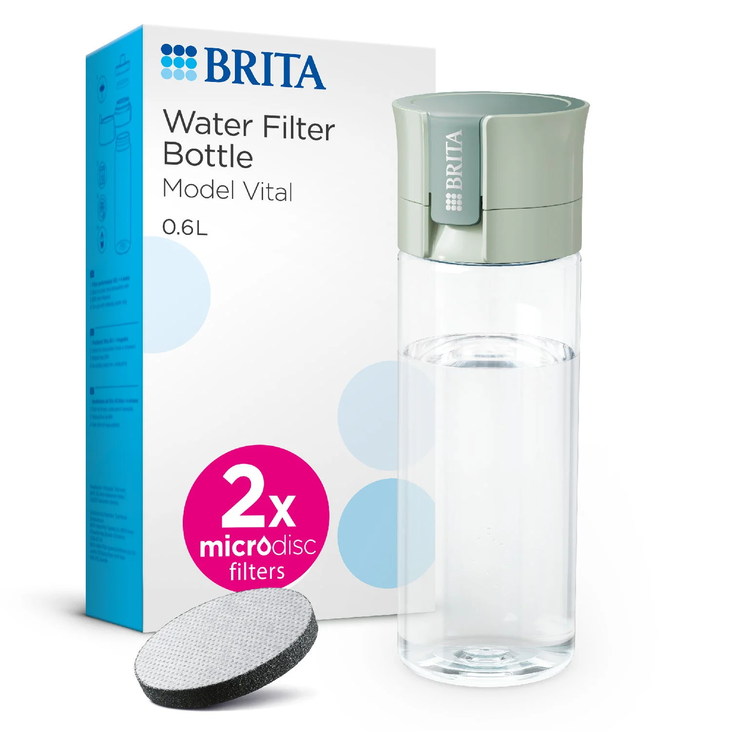 BRITA Fill & Go Vital zelená – hlavní foto