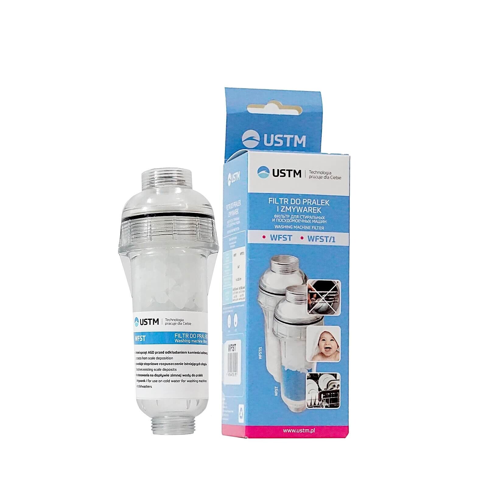 USTM WFST – detail filtru a připojení 3/4