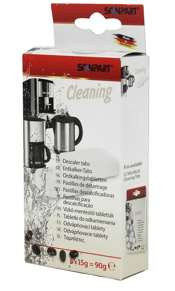 ScanPart odvápňovací tablety - přední strana obalu
