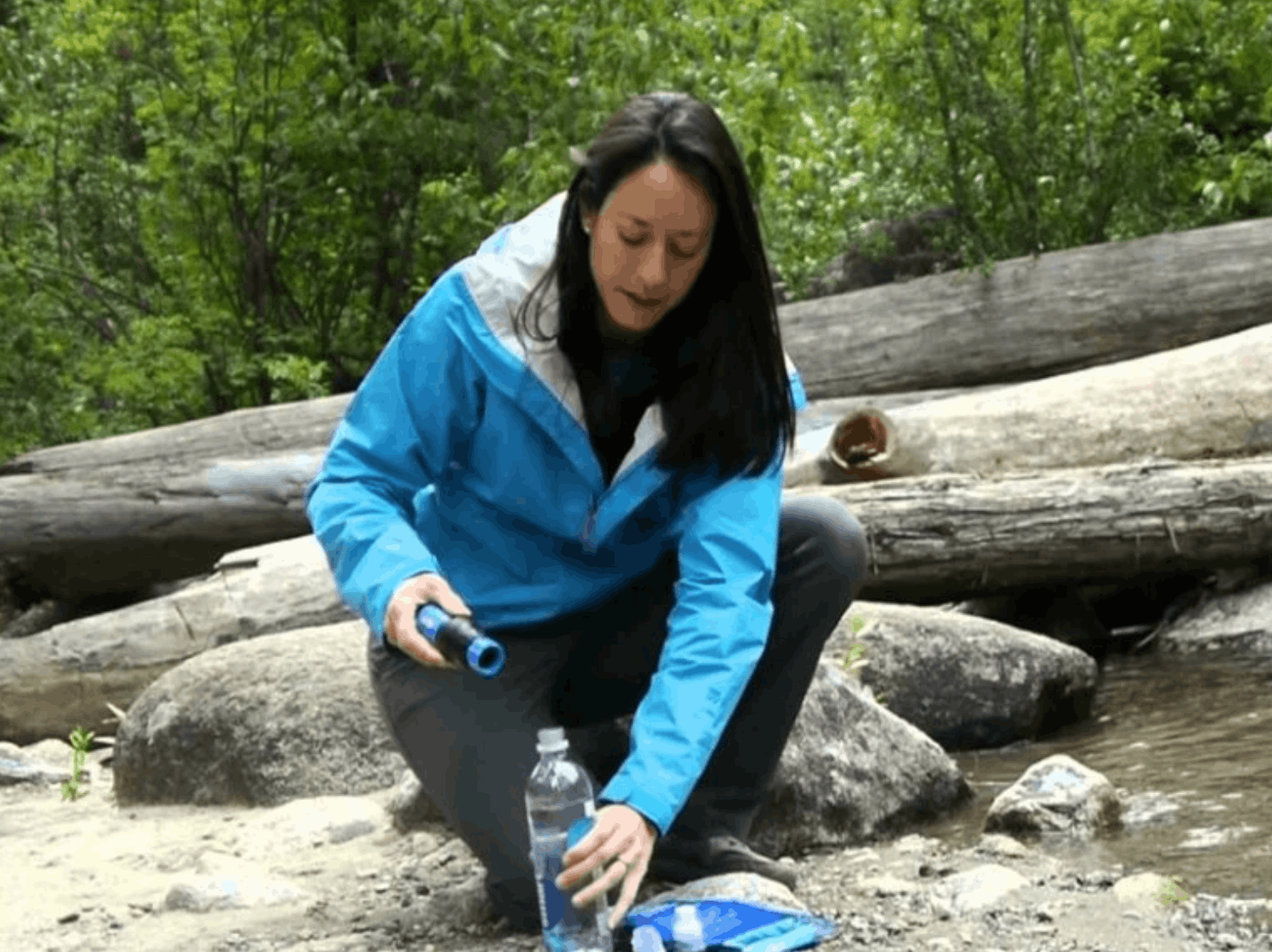 Detail čisticí spojky Sawyer