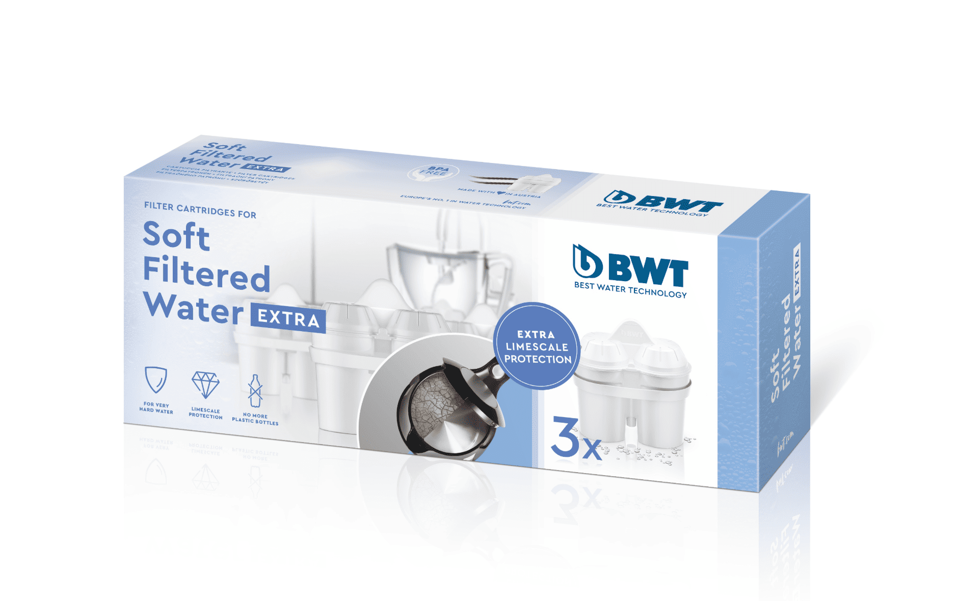 BWT filtry pro extra tvrdou vodu 3 ks
