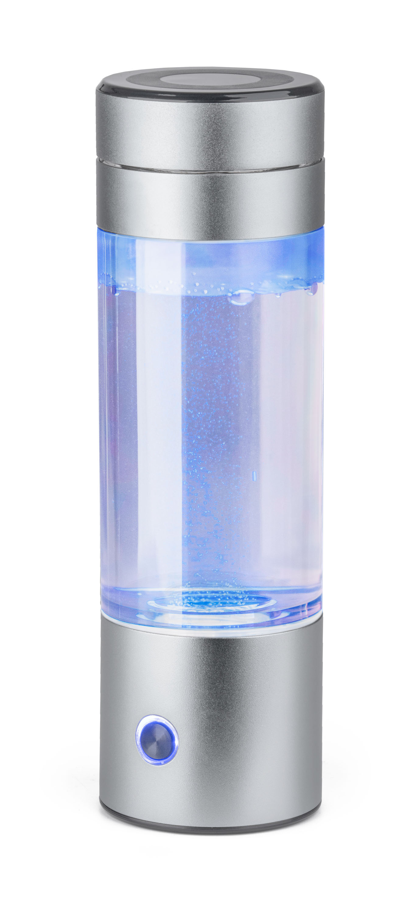 Rozložený generátor vodíkové vody G21 Hydrovia Pro 290 ve stříbrném provedení