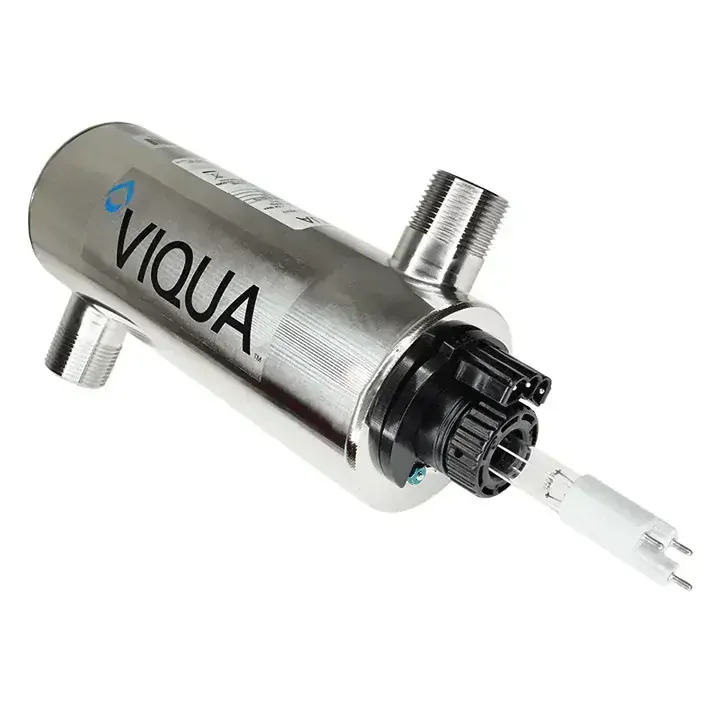 Detail UV lampy VIQUA VH150/2 s řídicí jednotkou