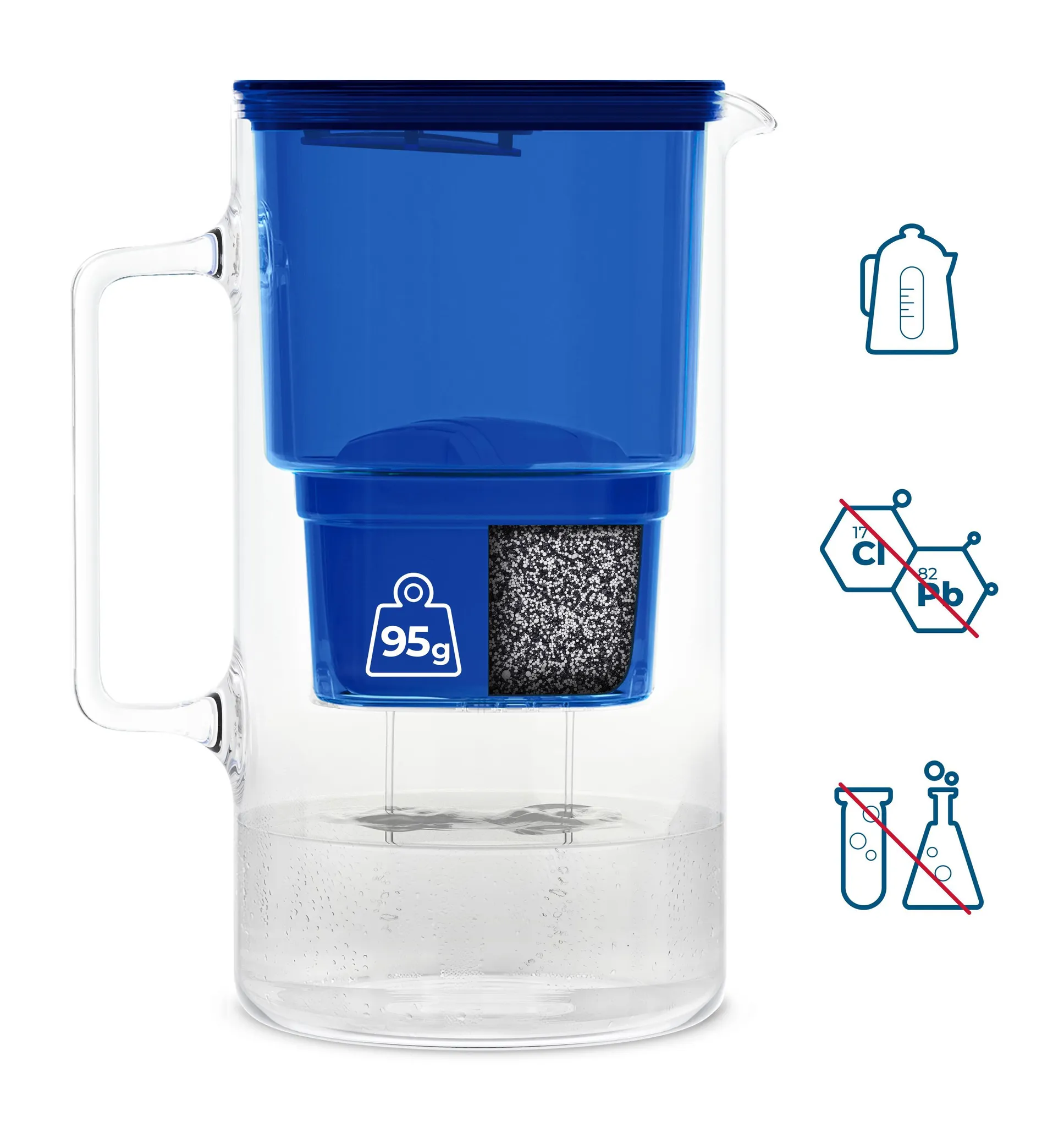 Wessper D2 Borosilicate – konvice v kuchyni