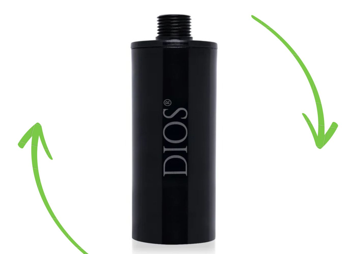 Regenerace sprchového filtru DIOS – černý